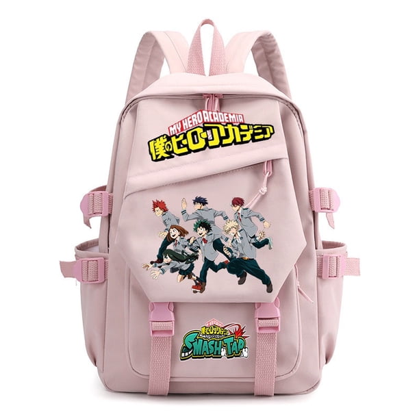 Mochila Escolar De Dibujos Animados My Hero Academia De Gran Capacidad Para Hombres Y Mujeres