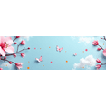 thumbnail image 4 of Cherry Blossom Spring Banners Wedding Background Festival Backdrop Banner Outdoor Event Photography Decoration Celebration, 4 of 4
