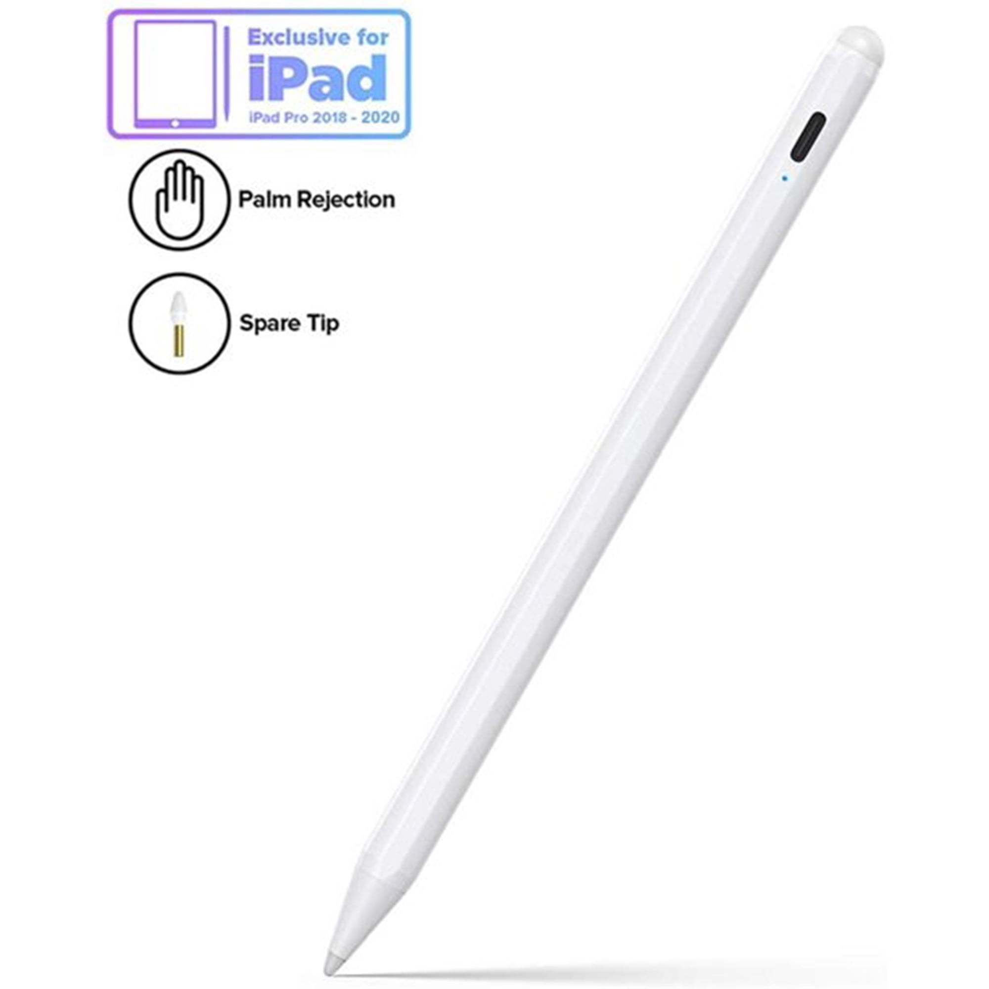 11/12.9 Inch iPad Pro 2018-2020 iPad Air 3rd for Precise Writing/Drawing Stylus Pen for iPad with Palm Rejection,Active Pencil Compatible with ,iPad 6/7 Gen,iPad Mini 5th Black