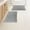 Charcoal, variant on Lavish Home Bathroom Rugs - 2-Piece 2500GSM Cotton Bath Mat Set (Ivory)
