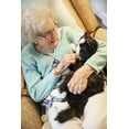 thumbnail image 4 of Joy For All Black and White Tuxedo Cat Robot Companion for Age Related Memory Loss and Caregivers by Ageless Innovation, 4 of 8