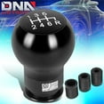thumbnail image 7 of J2 Engineering Universal Black Manual Car Shifter Knob Aluminum Teardrop Shape Remove Thread Base with Adapter J2-SK-003-BK, 7 of 7