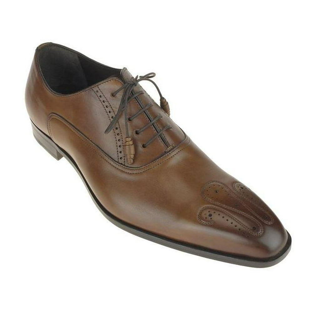 Mezlan Mezlan Men's 16244 Burnished Leather Medallion Oxfords Dress