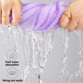 thumbnail image 5 of Towel Set under $5! kkbbma 3 Piece Towel Set, Bath Hand Washcloth Set, Highly Absorbent Towels, Bathroom Towel Collection, Soft Linen Towels, Adult Towel Set, 5 of 6