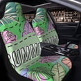 thumbnail image 2 of Uemuo Summer Pattern Car Seat Covers for Front Seats Waterproof Seat Covers for Cars, Universal Auto Front Seats Protector Fits for Car-2 PCS, 2 of 6