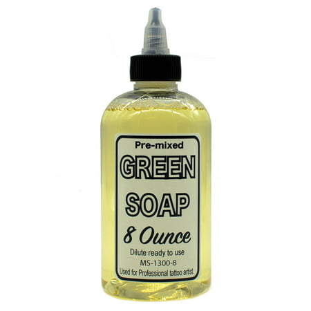 8 oz Green Soap for the tattoo process Diluted ready to use, professional tattooing supplies by  Element Tattoo