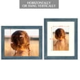 thumbnail image 6 of Golden State Art 8x10 Blue Picture Frame with Mat for 5 x 7 Photos, 6 of 8