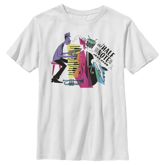 Boy's Soul Joe's Performance  Graphic Tee White Large