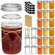 thumbnail image 1 of Enlatadora Mason Jars ComSaf de 240 ml, 24 unidades, con tapa, 1 of 8