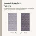 thumbnail image 3 of Modern Threads Oxford 6-Piece Yarn Dyed Adult Cotton Bath Towel Set, Lavender, 3 of 7