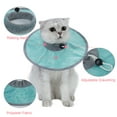 thumbnail image 3 of Collier, Arrêt de Collier Réglable Arrêt Réglable Cou Cône Collier de Récupération de Récupération de Cou Cou Récupération Blessure M / L Zzzz Qisuo Chat Moyen après Récupération Chat Moyen après Collier Cône Mou, 3 of 7