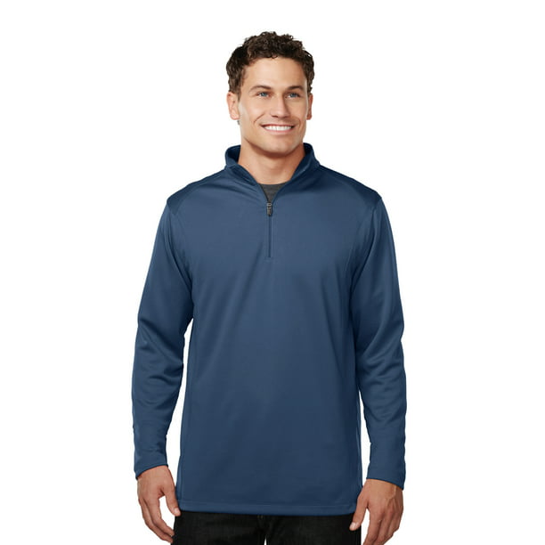 Tri-Mountain - Tri-Mountain Men's 100% Polyester 1/4 Zip Pullover W/Tmp ...