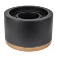 thumbnail image 2 of Chimenea portátil de de combustión larga para el hogar pequeño, copas de llama , copa de fuego para decoración de balcones de Camp Negro, 2 of 9