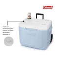 thumbnail image 4 of Hielera Coleman Con Ruedas Portavasos 60qt 56l Para 94 Latas multicolor, 4 of 10