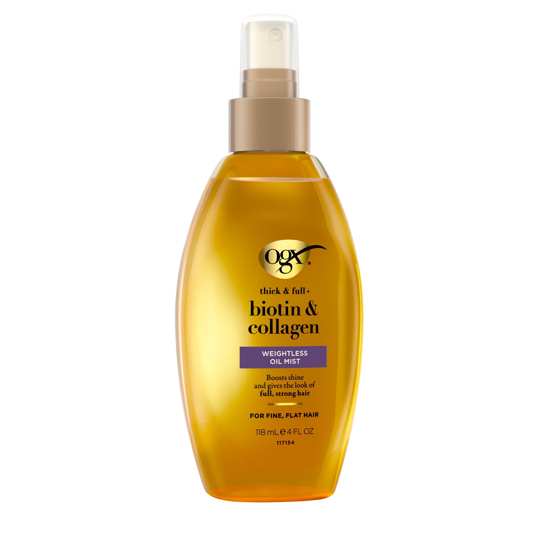 Thick & Full Biotin & Collagen Weightless Hydrating Oil Mist, 4 fl