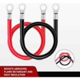 thumbnail image 4 of Cable de batería inversor MACHAO 16mm² 50cm rojo negro, 4 of 5