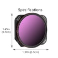 thumbnail image 3 of Filtro de cámara Drone Filtro a prueba de arañazos para DJI Mavic 3 Classic (ND2-5 ND5-9) Kuymtek Para estrenar, 3 of 3