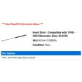 thumbnail image 2 of Hood Strut - Compatible with 1998 - 2004 Mercedes-Benz SLK230 1999 2000 2001 2002 2003, 2 of 2
