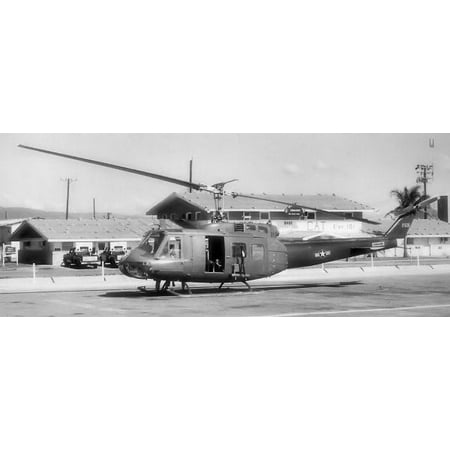 Canvas Print South Vietnamese Air  Force  UH 1 Huey 