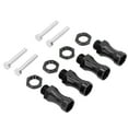 thumbnail image 1 of Adaptateur de Moyeu Hexagonal d'Extension de Roue, Adaptateurs d'Entraînement de Moyeu Hexagonal de Roue Durables en Alliage d'Aluminium Apparence Exquise pour 1/10 hors Route Voiture RC Noir, 1 of 8