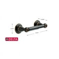 thumbnail image 6 of Delta Porter Oil Rubbed Bronze Bronze Toilet Paper Holder, 6 of 8