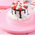 thumbnail image 6 of 360 Rotating Cake Turntable Stand Mini Revolving Tool for DIY Desserts Cookies Baking Kitchenware Food Grade Silicone Material, 6 of 9