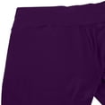 thumbnail image 5 of UAMVSH Women's Fleece Lined Pants Soft Straight Leg Thermal Warm Pants Stretchy High Waist Skinny Yoga Athletic Pants, 5 of 6