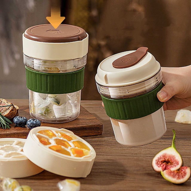 pstuiky Taza para café frío, taza portátil para café, taza para té frío
