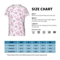 thumbnail image 2 of Wukai Rose Flowers Youth Unisex Short Sleeve T-Shirt for Boys, Girls, Teens, and Kids-X-Small, 2 of 7