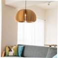 thumbnail image 3 of RUNROTOO 1Pc Single Head Chandelier Yellow Simple Design Rustic Light Fixture, 3 of 8