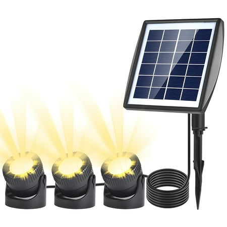 

OWSOO Landscape Lamp Solar Powered Garden Pond Light