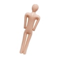 thumbnail image 4 of Maniquí de cuerpo inflable de tamaño completo, accesorio de cosplay, regalos, color piel, decoración de Halloween, muñeco inflable, cadáver para patio, 4 of 8