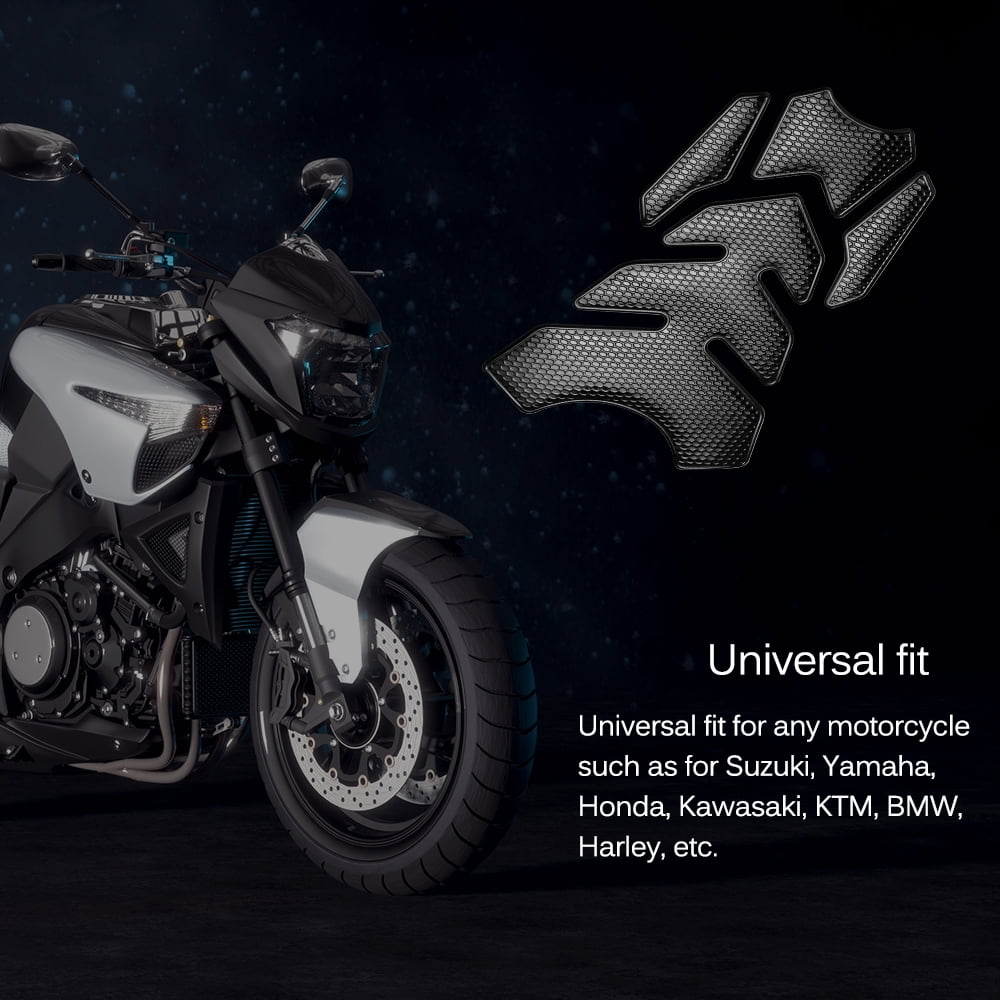 Sticker Autocollant de Protection de Réservoir de Carburant de Gel de Gazole 3D pour Motos Protecteur de Réservoir de Moto Yamaha et Autres Réservoirs de Carburant Suzuki Honda
