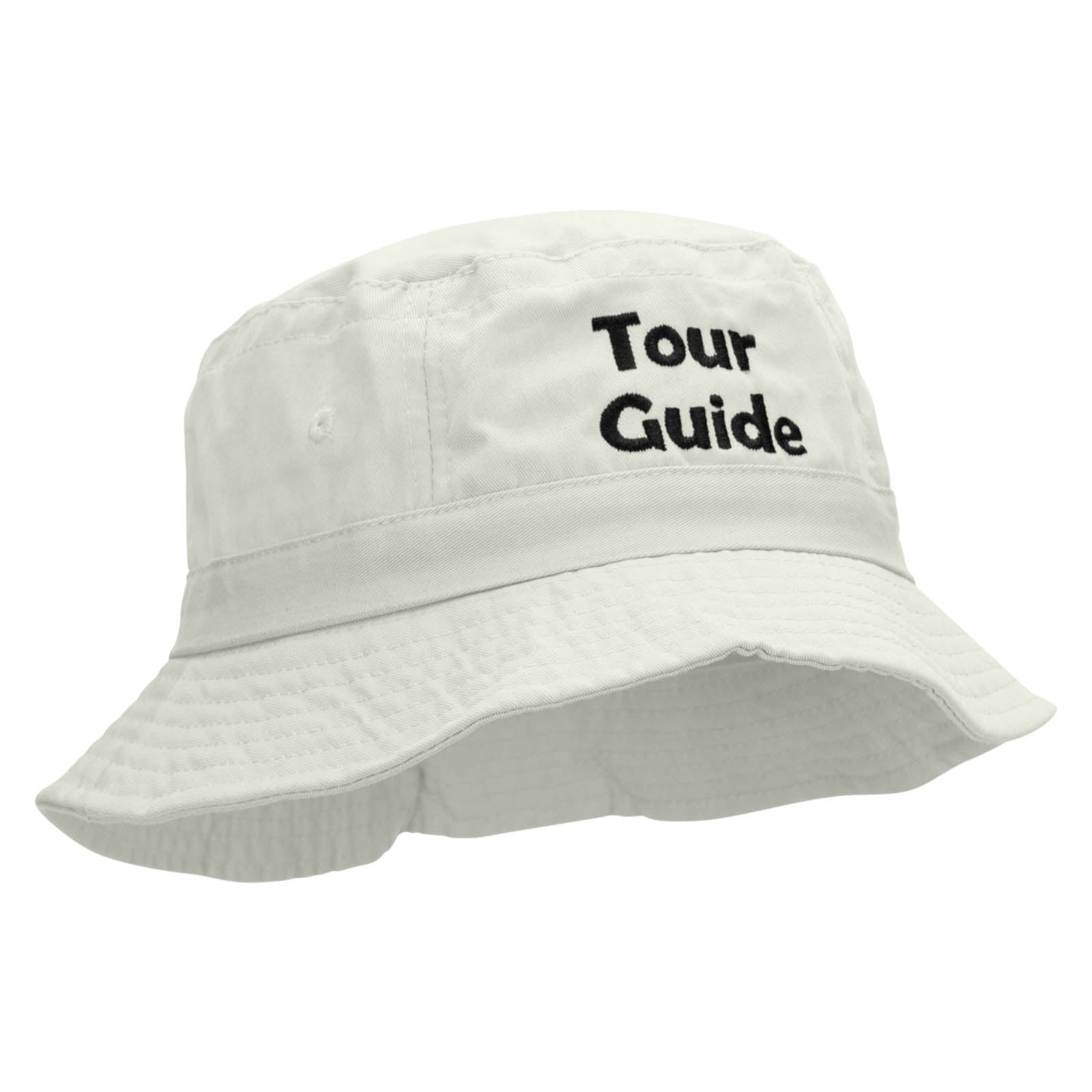 Tour Guide Embroidered Bucket Hat - Natural OSFM - Walmart