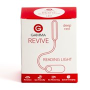 Gamma Revive - 670nm Red Reading Light - Sleep Therapy by Gamma - Melatonin Promoting Natural Sleep Aid