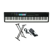 Novation Launchkey MK3 88-Key Ableton Keyboard Controller, Stand and Pedal