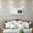 thumbnail image 1 of vidaXL Wall Mirror Baroque Style 100x50 cm White, 1 of 5
