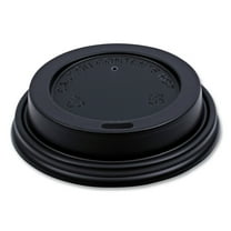 Boardwalk Hot Cup Lids, Fits 8 oz Hot Cups, Black, 1000/Carton -BWKHOTBL8