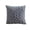 B005- Gray, variant on Faux Throw Pillow, 18X18 In, White Couch Cover, Living Room Decor, Fireplace Decorations for Living Room, Cream Woven, 1 Pc