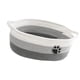 thumbnail image 3 of Cesta de cuerda de algodón tejida para organizar, cesta de almacenamiento nórdica sencilla de cuerda tejida Blanco Gris, 3 of 9