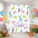 thumbnail image 4 of Cortina de Baño de Pascua, Sin Taladros, con 12 Ganchos, 4 of 6