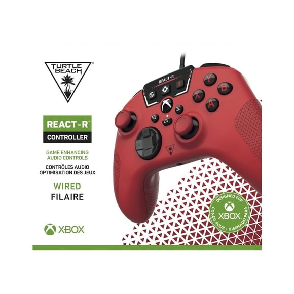 Control Turtle Beach React R Rojo para Xbox