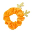 thumbnail image 4 of Unique Bargains 1 Pc Christmas  Hair Scrunchies Antlers Hair Rope for Christmas Yellow, 4 of 6