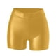 thumbnail image 3 of MKLEKYY Pantalones Cortos Para Mujer, Informales, Con Cordón, Cómodos, De Moda, De Cuero, Ajustados, Sexis, Para Exteriores Y Ocio., 3 of 4