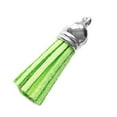 thumbnail image 3 of facefd 28 Pieces Keychain Charms Creative Delicate Keyring Pendant Tassels Simple Handbag Decor Tassel Craft Decoration DIY Accessory Light green, 3 of 4