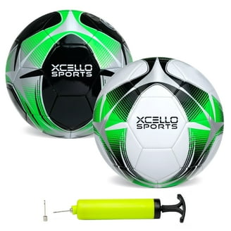 Xcello Sports Soccer Ball Size 5, Bright Assorted Youth & Kids