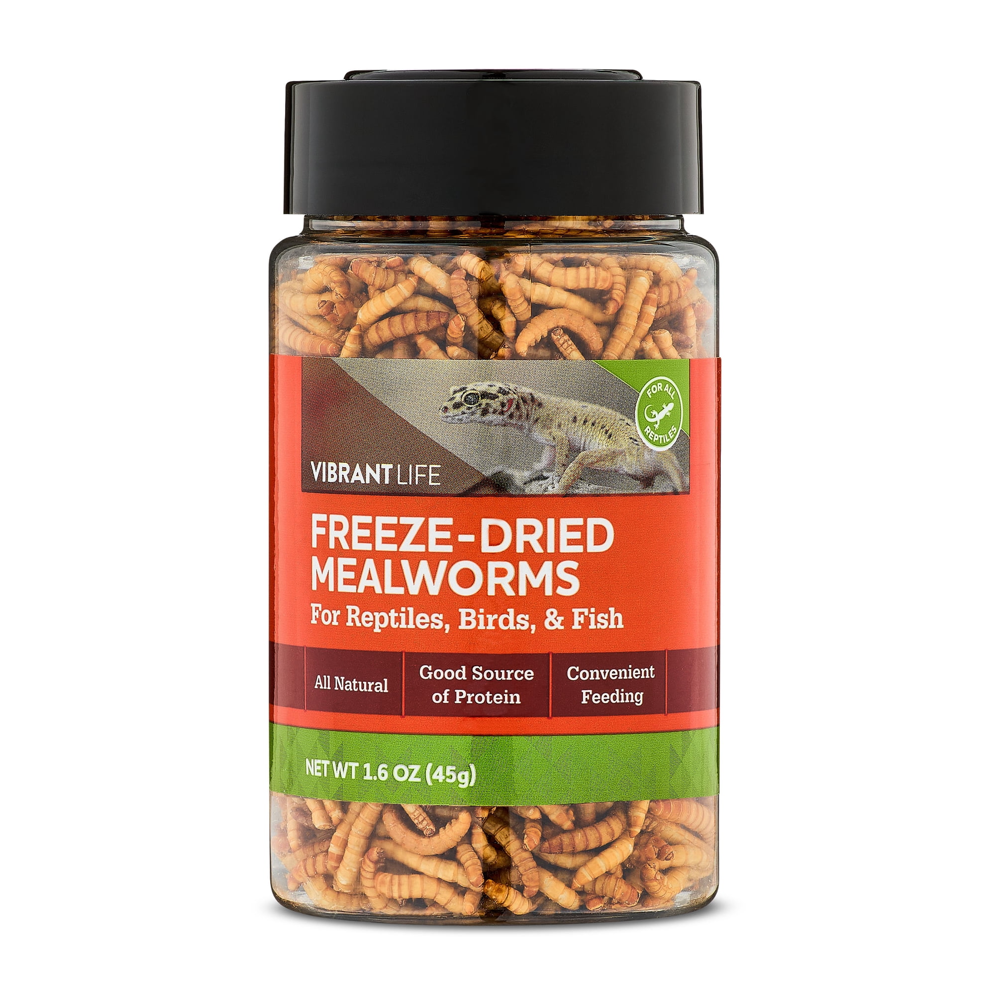 Vibrant Life Freeze-Dried Mealworms, 1.6 oz