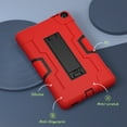 thumbnail image 4 of Dteck Rugged Case for for Onn 8 Inch Tablet Gen 3 (2022 Model:100071483), Heavy Duty Hybrid Shockproof Kickstand Cover Case, Red, 4 of 7