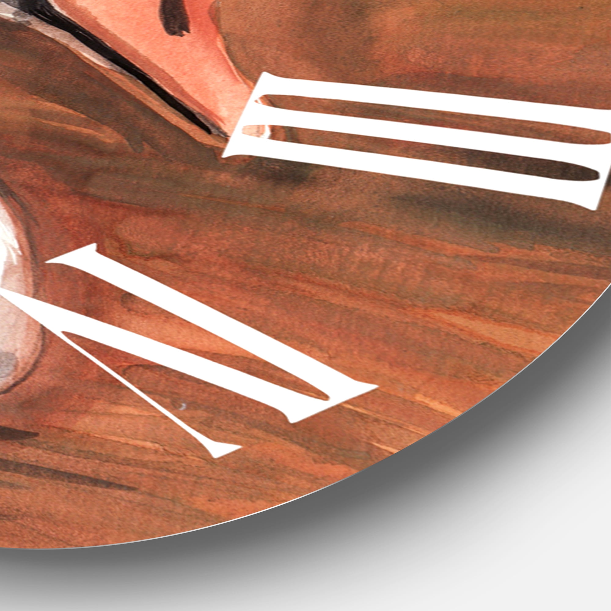 Designart 1 in Traditional Wall Clock