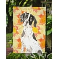 thumbnail image 3 of Carolines Treasures CK1843GF Fall Leaves English Pointer Garden Size Flag, 3 of 3